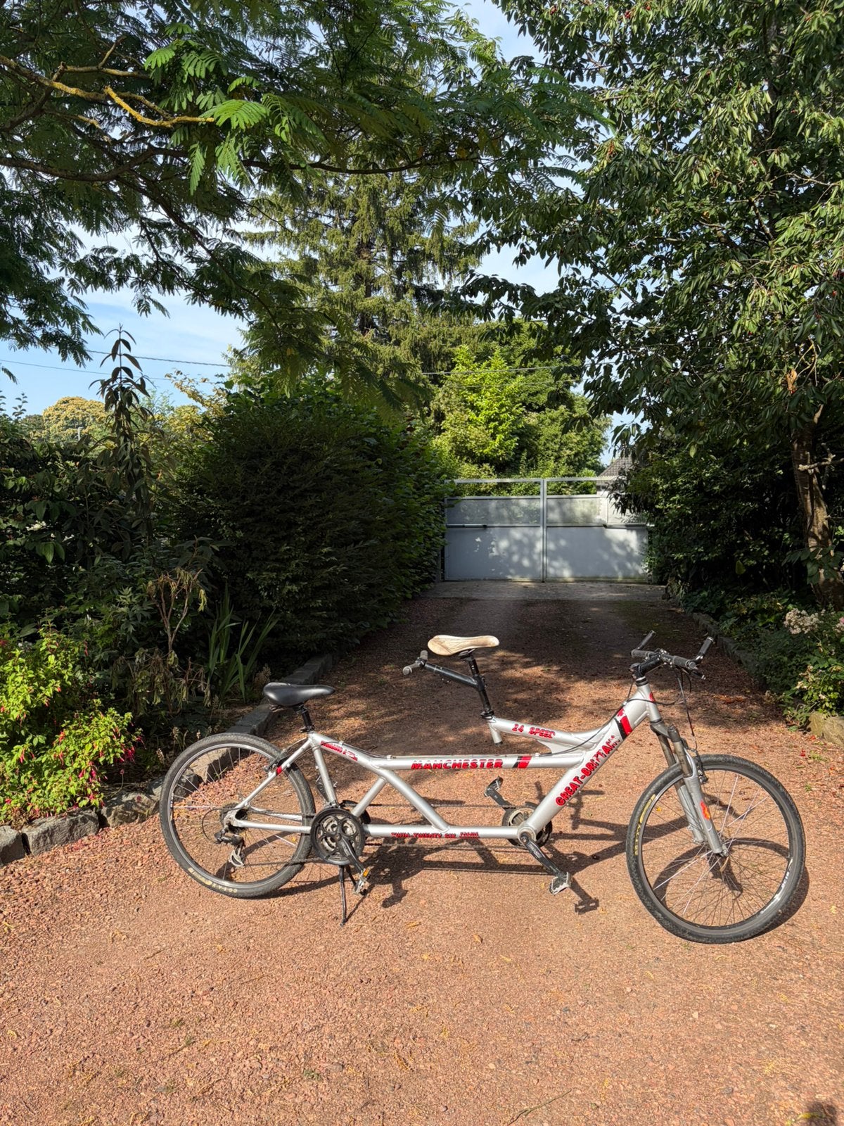 Tandem - mtb, Fietsen en Brommers, Fietsen | Tandems, Ophalen, Zo goed als nieuw
