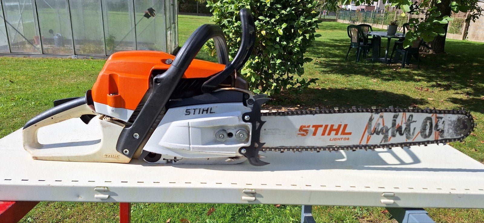 tronconneuse a essence pro sthil ms 261c-m carburateur elect, Jardin & Terrasse, Enlèvement ou Envoi