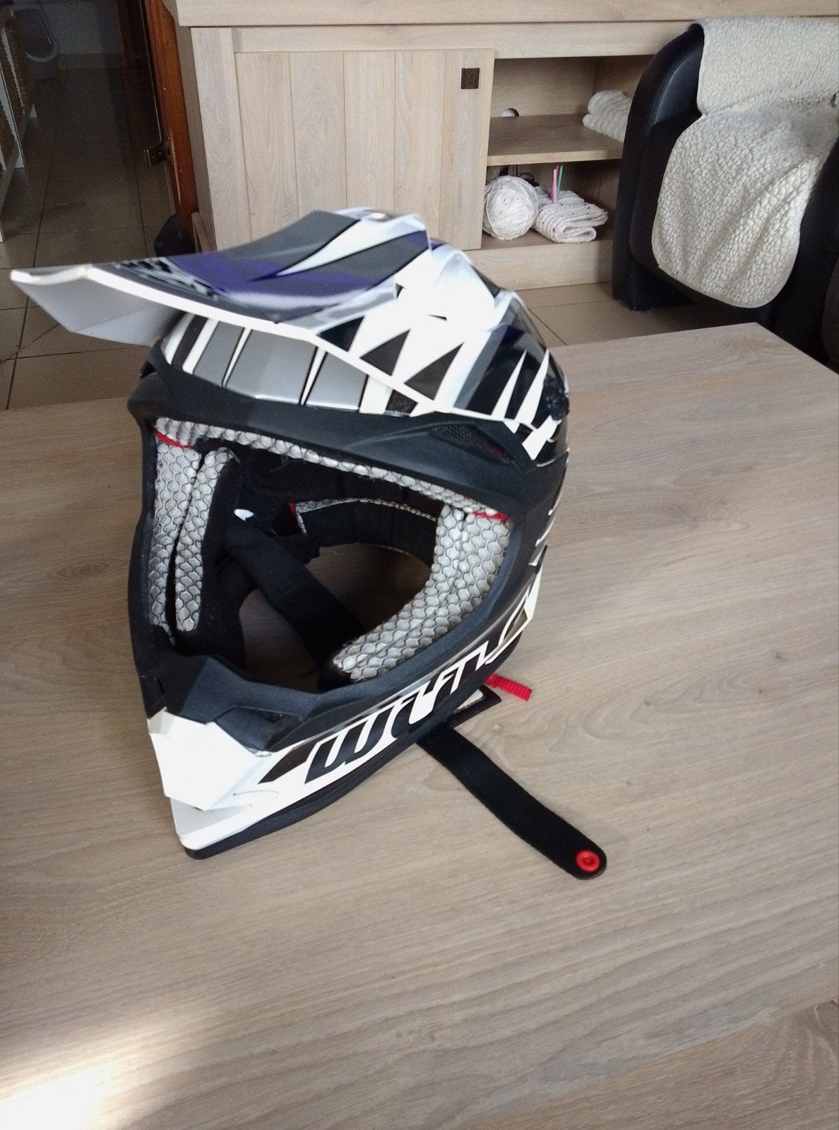 casque BMX Wulf, Vélos & Vélomoteurs, Enlèvement ou Envoi