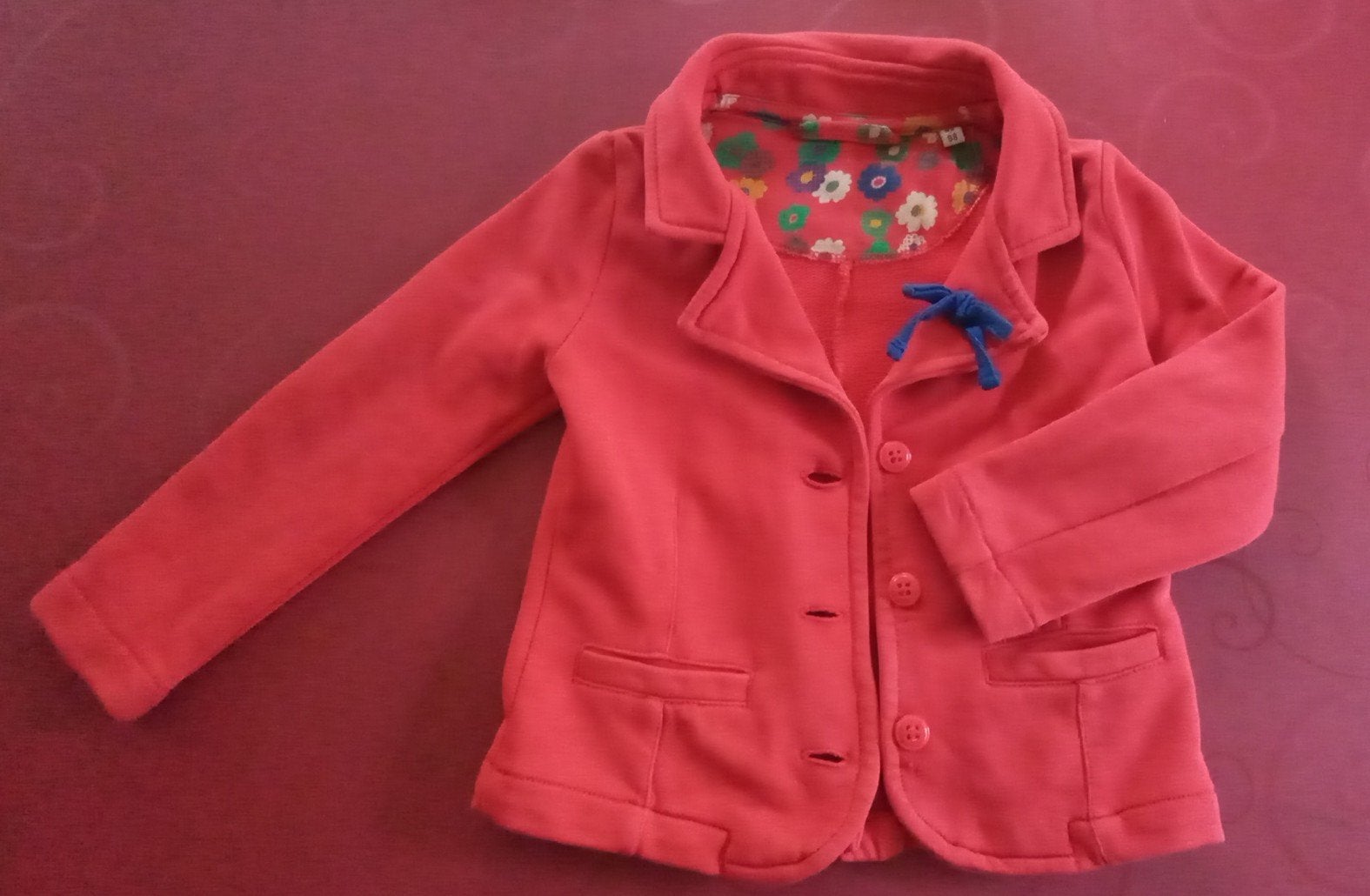 Jasje Tom Tailor M98, Kinderen en Baby's, Kinderkleding | Maat 98, Tom Tailor, Meisje, Ophalen of Verzenden, Zo goed als nieuw