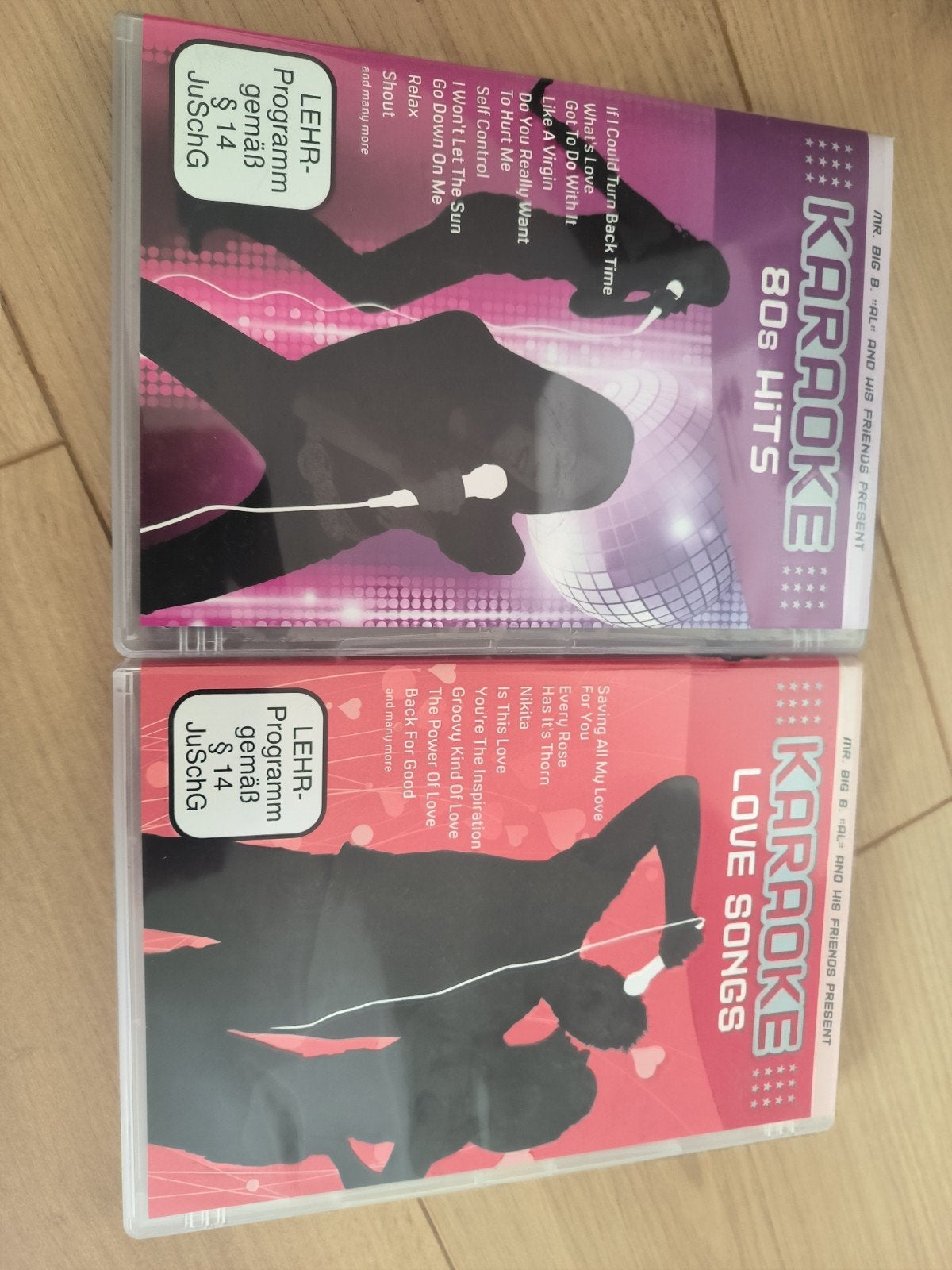 karaoke dvd's, Enlèvement, Karaoké