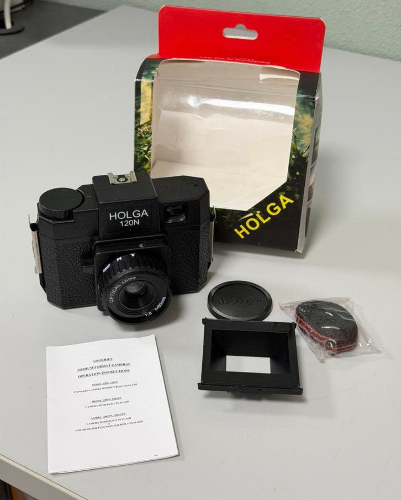 Appareil photo moyen Holga 120N NOUVEAU appareil photo 120, Enlèvement ou Envoi, 8 mm, Caméra