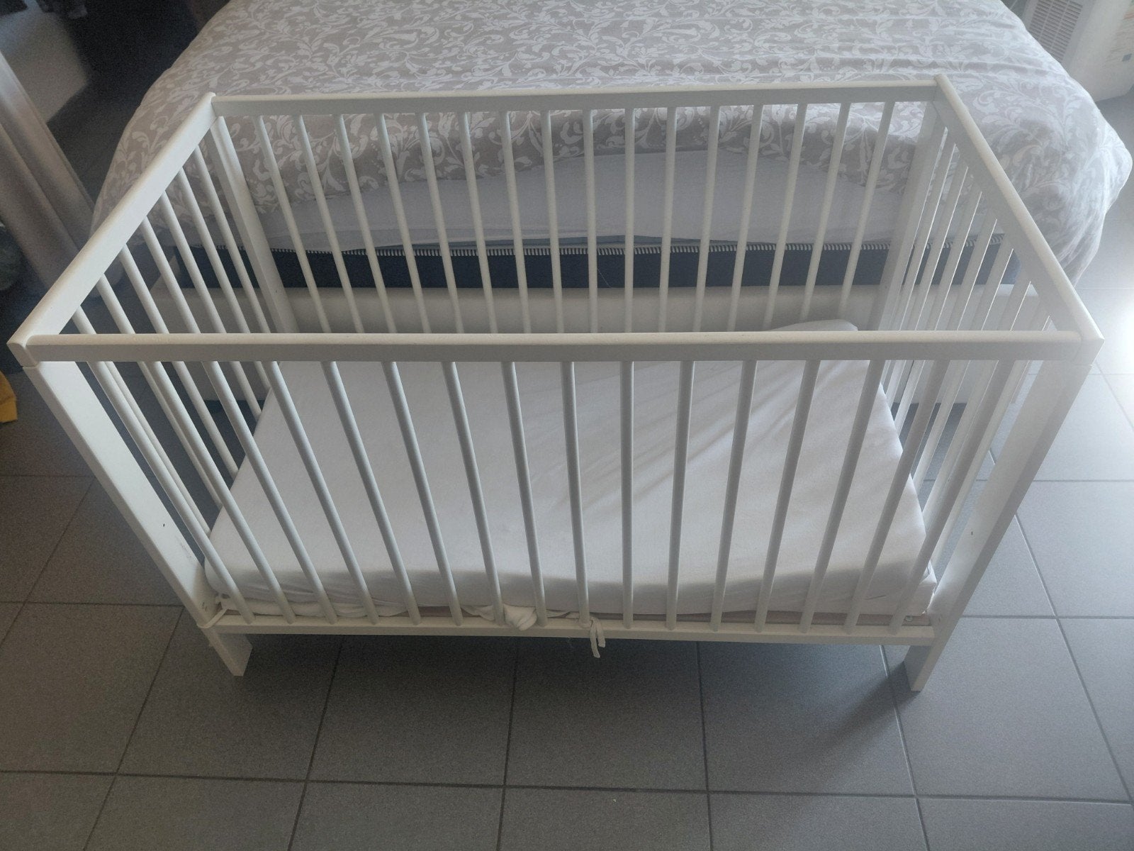 Baby - kleuterbed, Ophalen