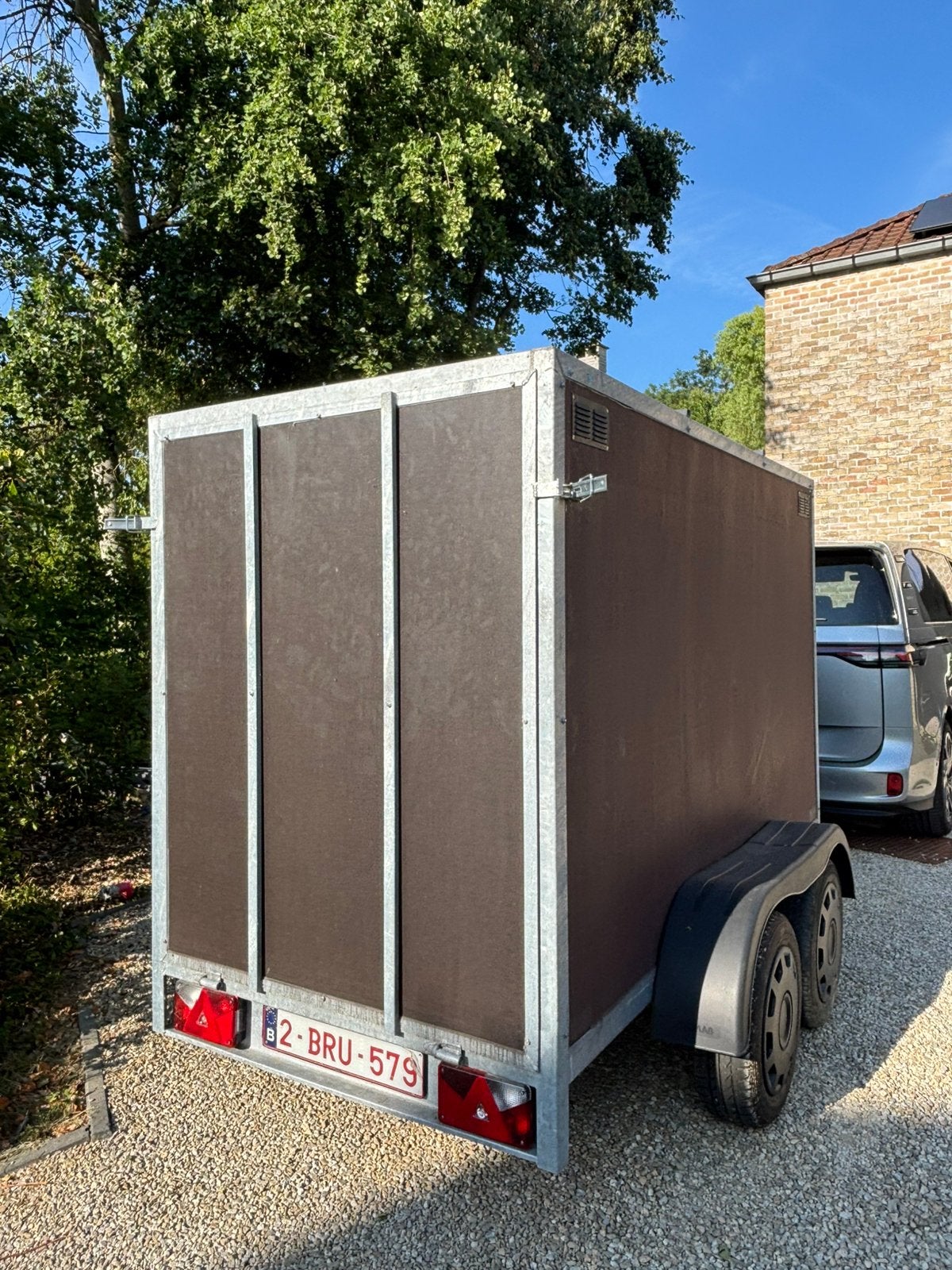 Gesloten aanhangwagen 750kg | Rijbewijs B | Als nieuw, Auto diversen, Aanhangers en Bagagewagens, Ophalen, Zo goed als nieuw