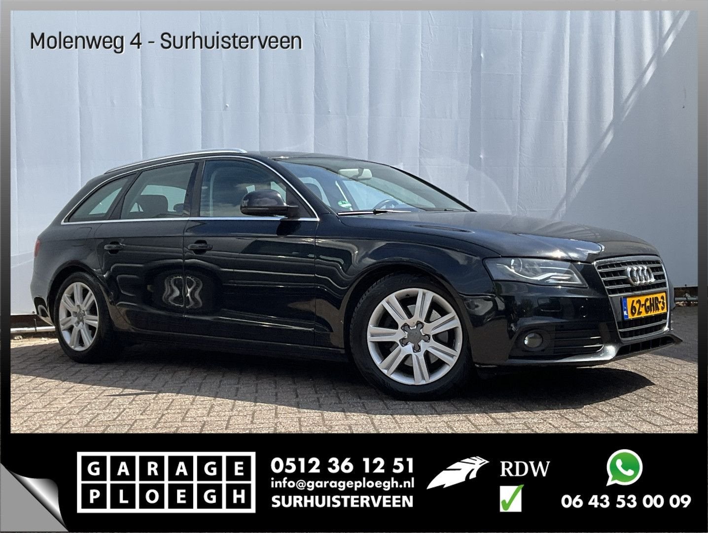Audi A4 Avant 2.0 TDI Pro Line Business Trekhaak Leer Cruise, Auto's, Audi, Automaat, A4, Onderhoudsboekje, Te koop