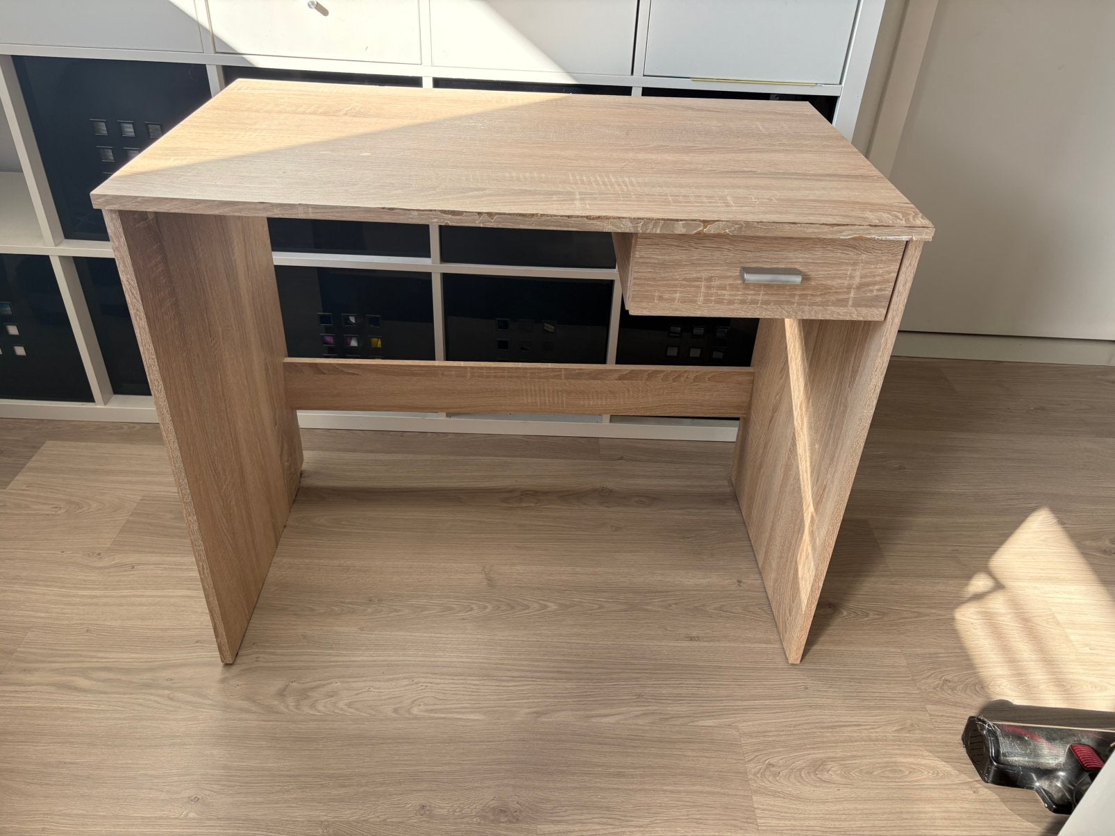 Gratis compact bureau, Huis en Inrichting, Bureaus, Ophalen, Opbergruimte, Gebruikt, Schoolbureau