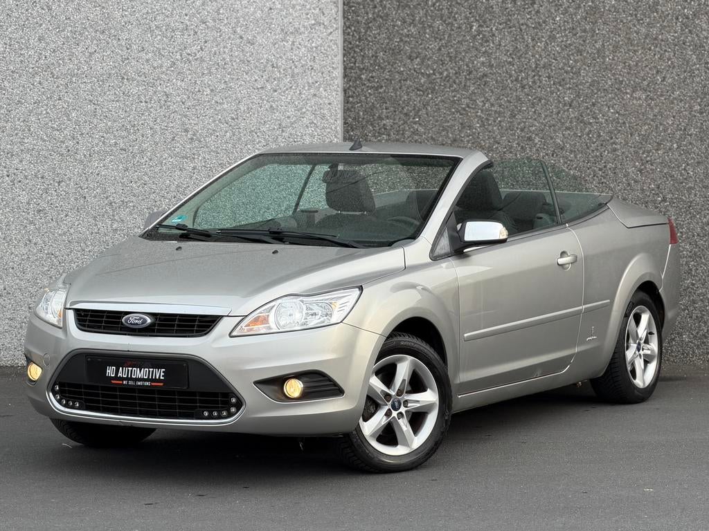 FORD FOCUS CABRIO/COUPÉ • 1.6 BENZINE • AIRCO • ZETELVERW., Auto's, Ford, Stof, 4 cilinders, Cabriolet, Handgeschakeld