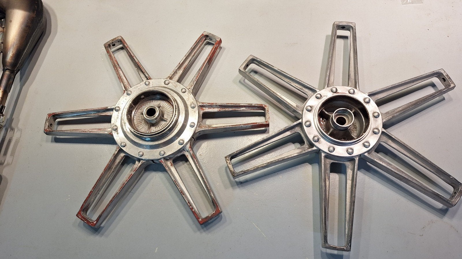 Set rigida ster - velgen Honda Camino, Fietsen en Brommers, Brommeronderdelen | Algemeen, Ophalen