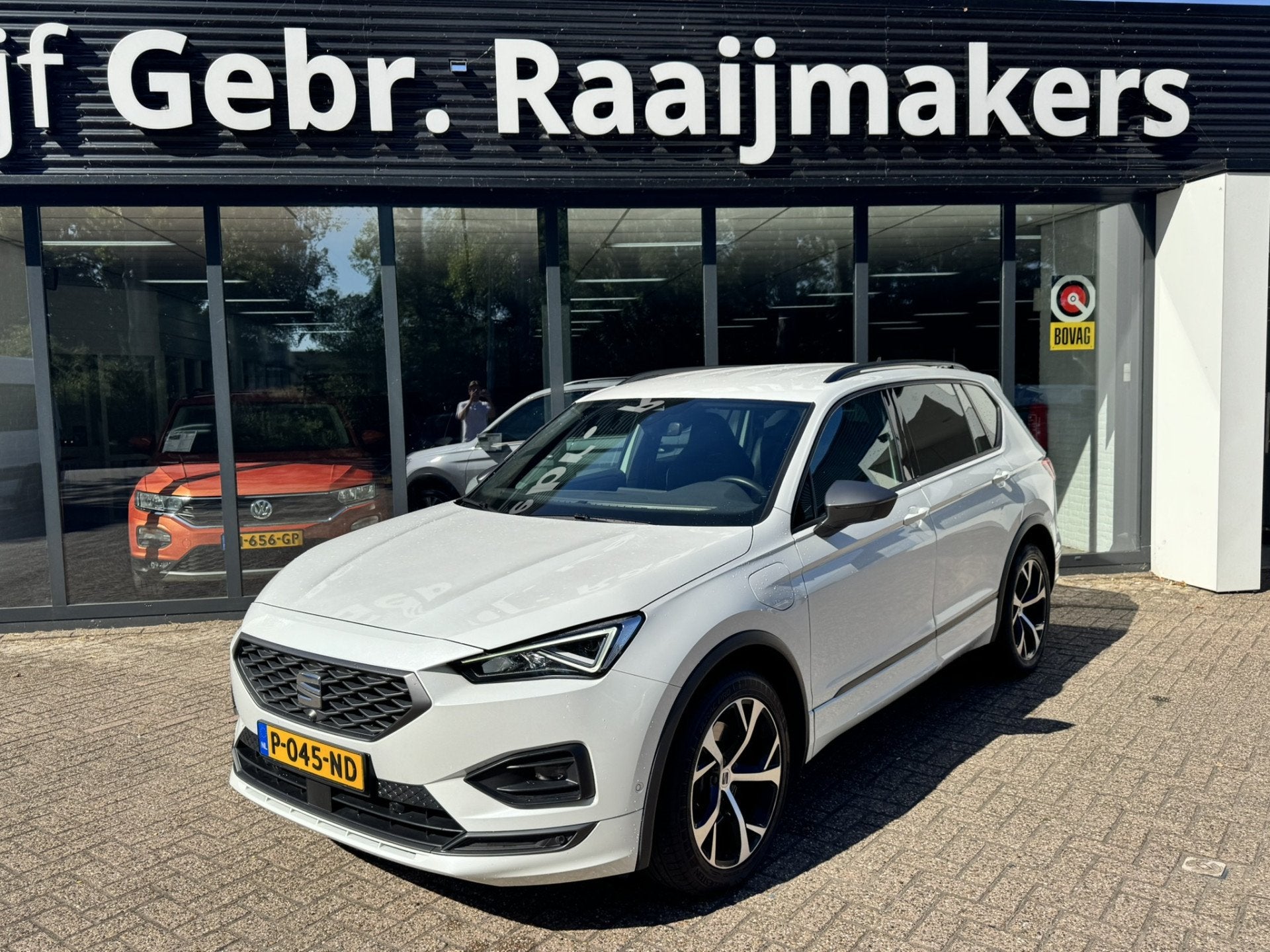 SEAT Tarraco 1.4 TSI Hybrid Automaat FR*Navigatie*BTW*, Auto's, 245 pk, Euro 6, 4 cilinders, Wit