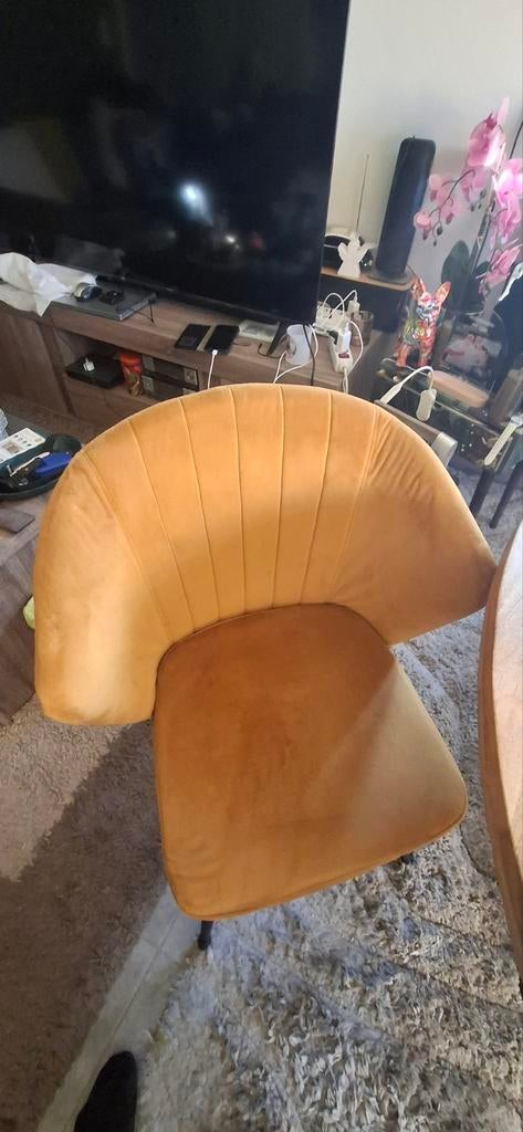 Eetkamer stoelen, Huis en Inrichting, Ophalen, Gebruikt, Minder dan 75 cm, Vintage