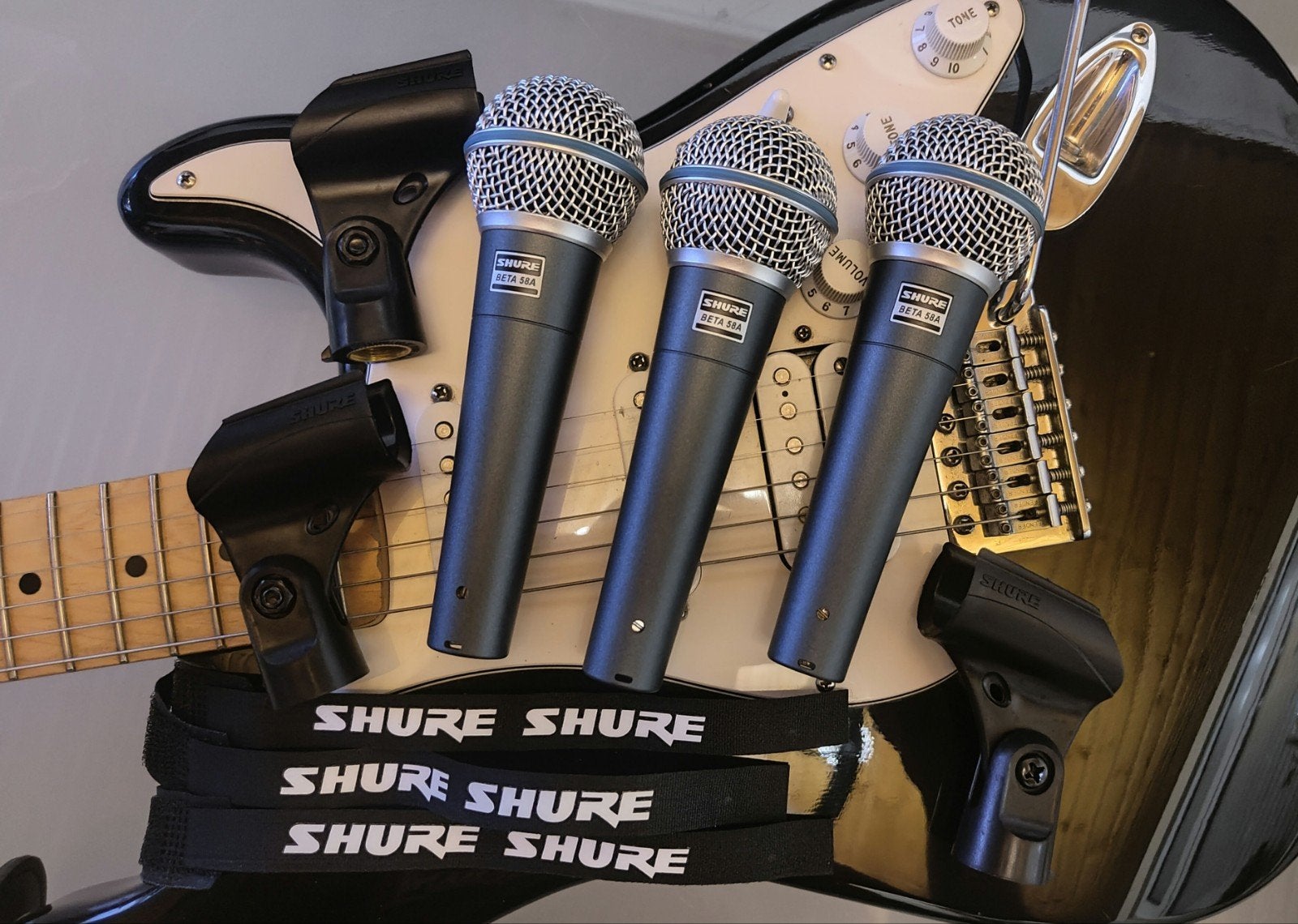 3 x Shure Beta 58A dynamische microfoon, Muziek en Instrumenten, Microfoons, Ophalen of Verzenden, Nieuw