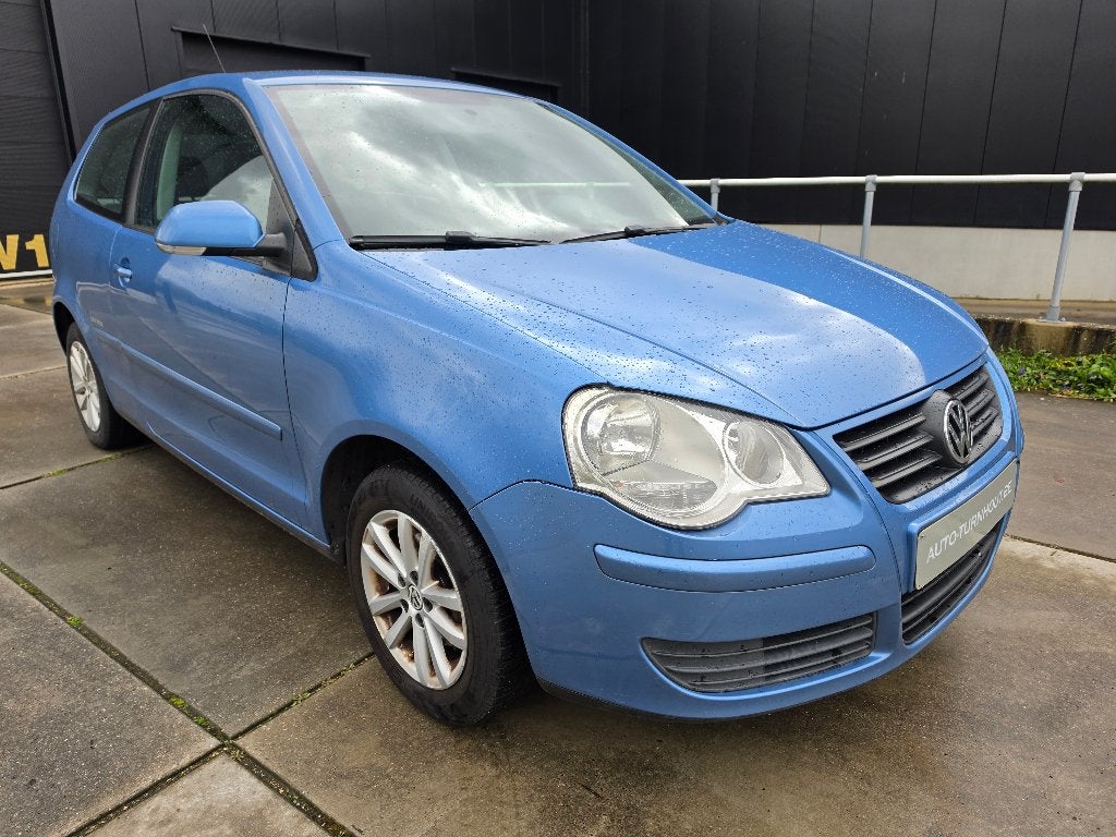 Volkswagen Polo 1.2i United 138.000 km Airco + Garantie, Autos, Achat, Entreprise, Boîte manuelle, Noir