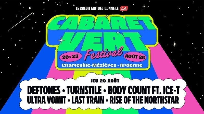 2x Cabaret Vert e-tickets donderdag 20/08