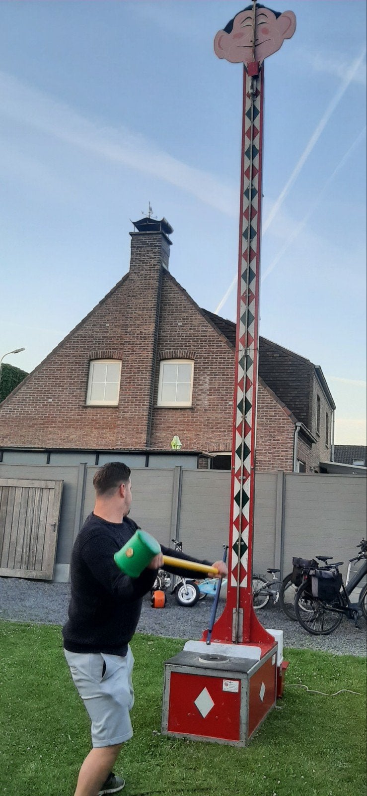 Kop van jut, Ophalen
