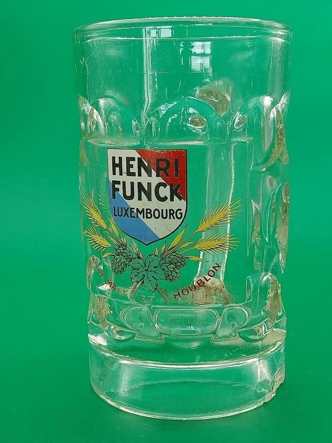HENRI FUNCK mok, Verzamelen, Biermerken, Ophalen of Verzenden
