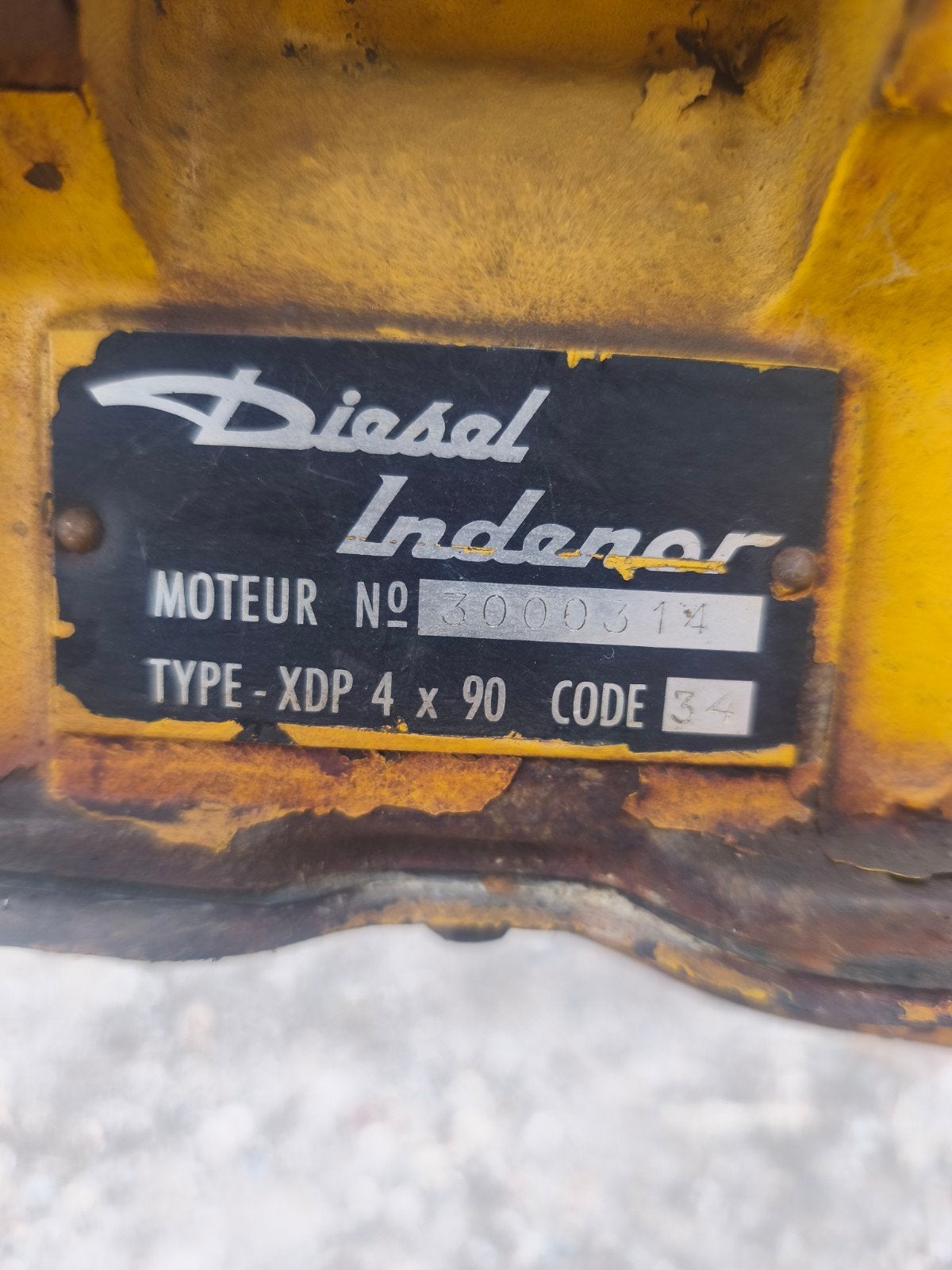 Indenor motor xdp 4 x90, Watersport en Boten, Ophalen