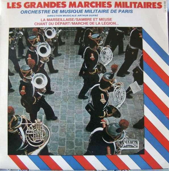 LP Les Grandes Marches Militaire Française, Wereldmuziek, Ophalen of Verzenden, Zo goed als nieuw, Complilatie