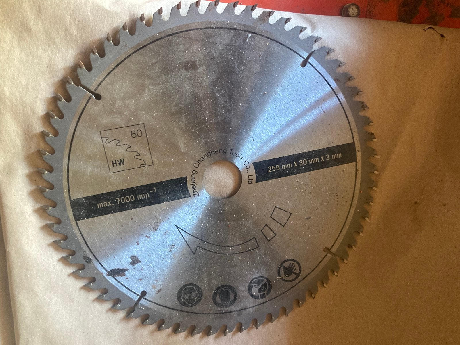 cirkelzaagblad voor hout, met hardmetalen tanden (HW)., Ophalen of Verzenden, Nieuw