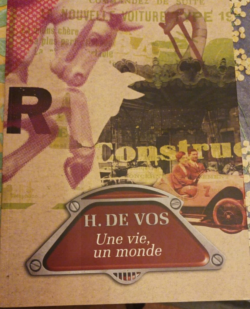 recherche livre de H De Vos et photos caravanes anciennes