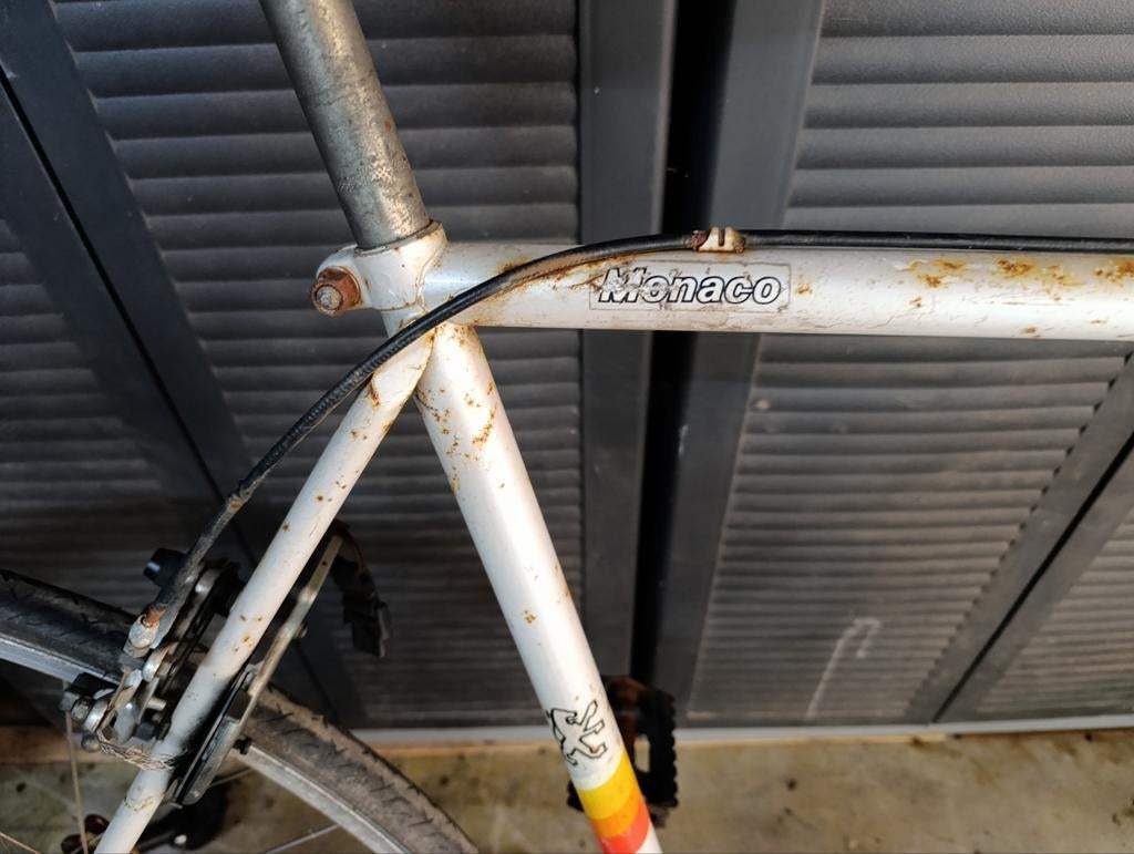 Peugeot Monaco retro koersfiets, Enlèvement