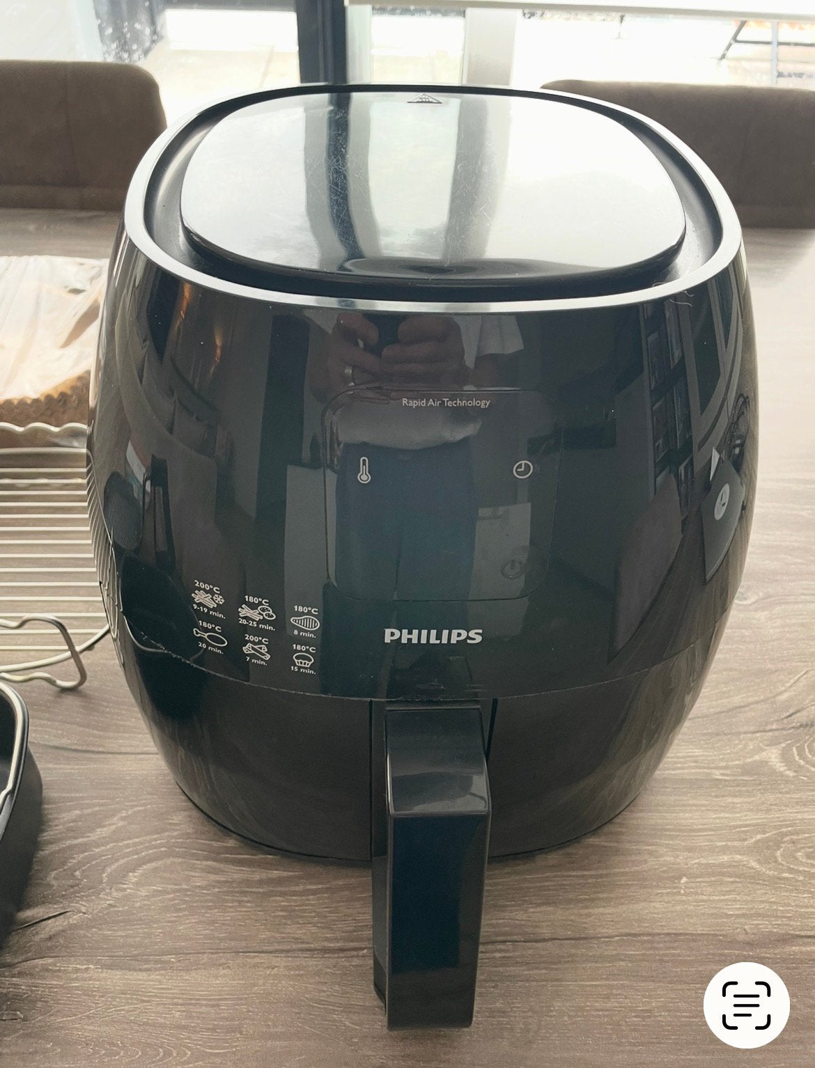 Airfryer Phillips, Elektronische apparatuur, Ophalen, Zo goed als nieuw, Airfryer, 750 t/m 999 gram