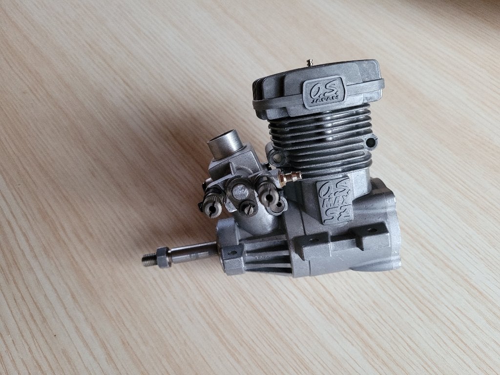 Notre moteur d'hélicoptère MAX SZ 7.70, Enlèvement ou Envoi, Utilisé, Nitro, Hélicoptère
