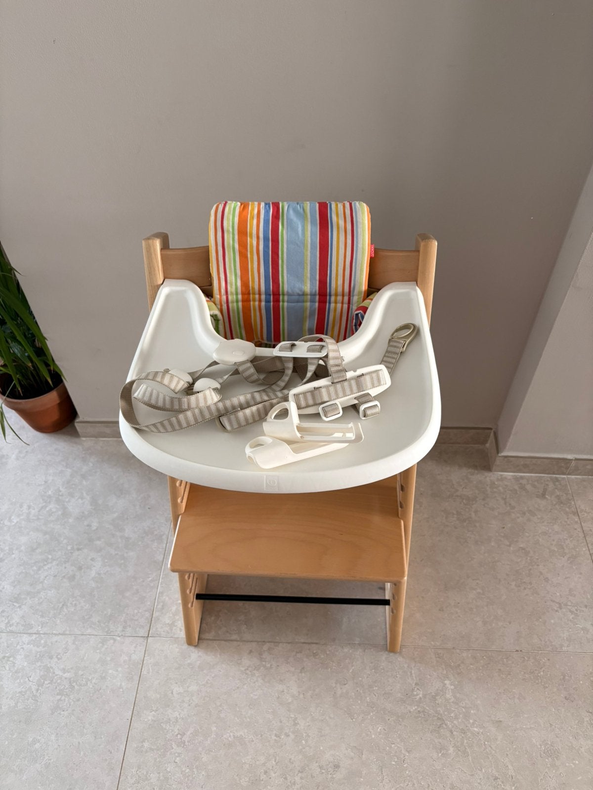 Stokke tripp trapp, Enlèvement, Comme neuf