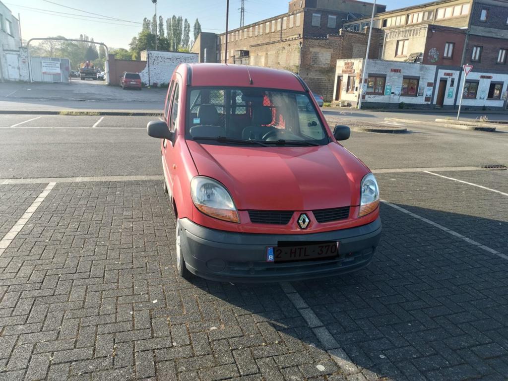 Renault kangoo 2006 1.5dci 245000km, Autos, Renault, Rouge, Achat, 2 places, 5 portes