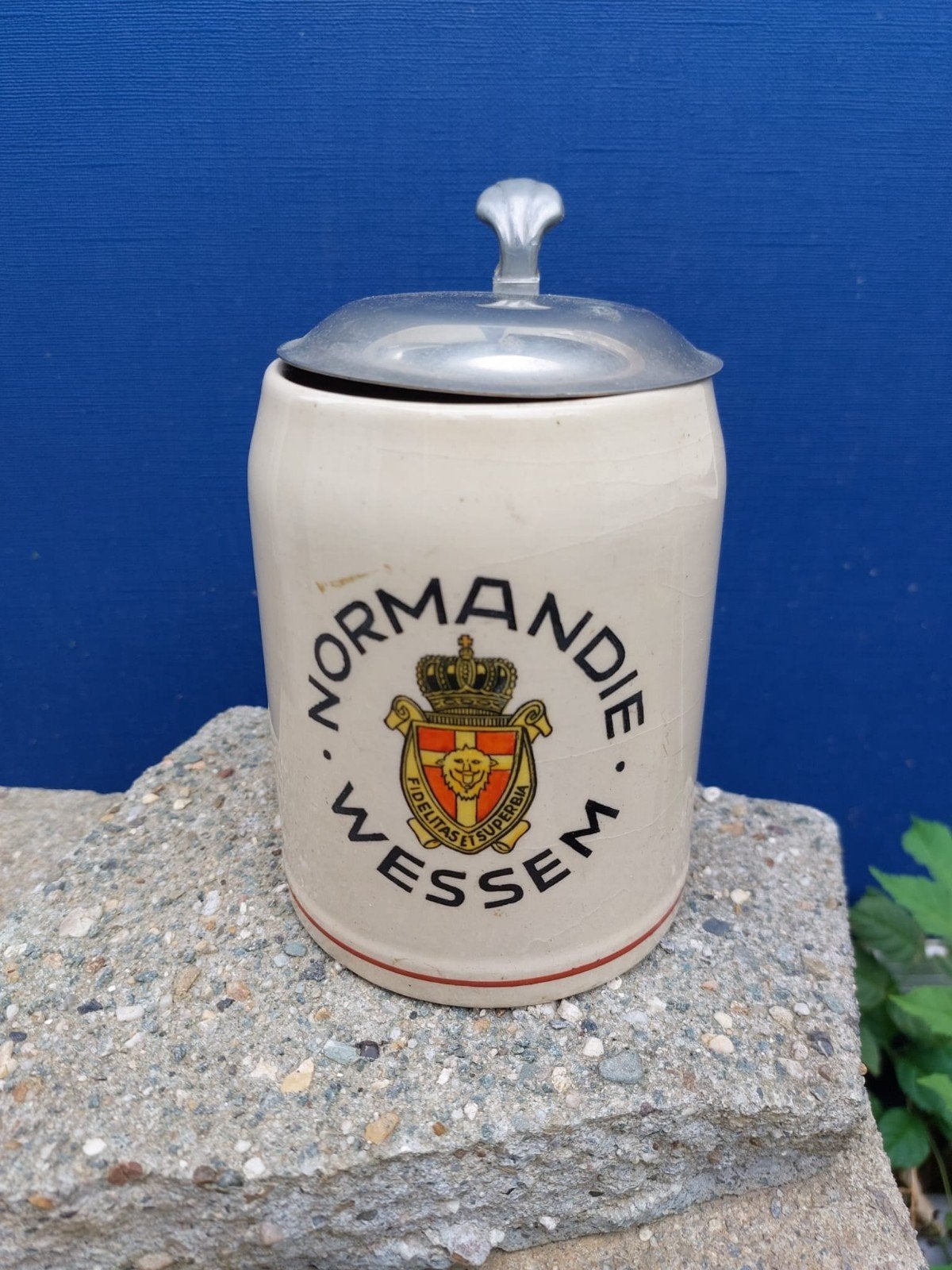Bierpul Brigade Piron WO2 Militaria, Ophalen of Verzenden, Landmacht, Kunstobject