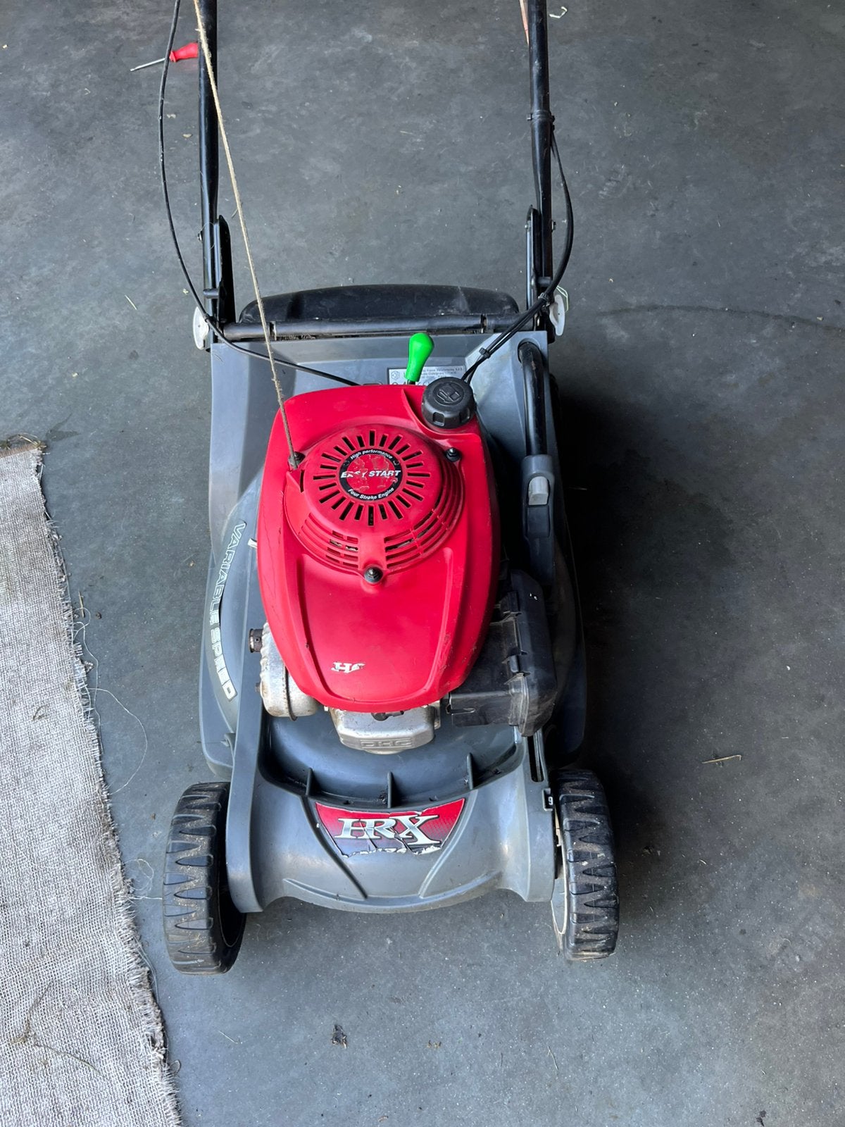 Honda hrx476c, Tuin en Terras, Grasmaaiers, Ophalen of Verzenden, Zo goed als nieuw