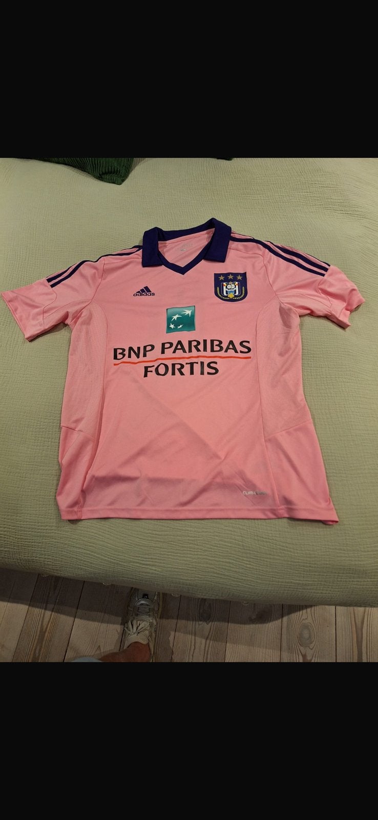 Rsca Anderlecht shirt Praet, Enlèvement ou Envoi, Maillot