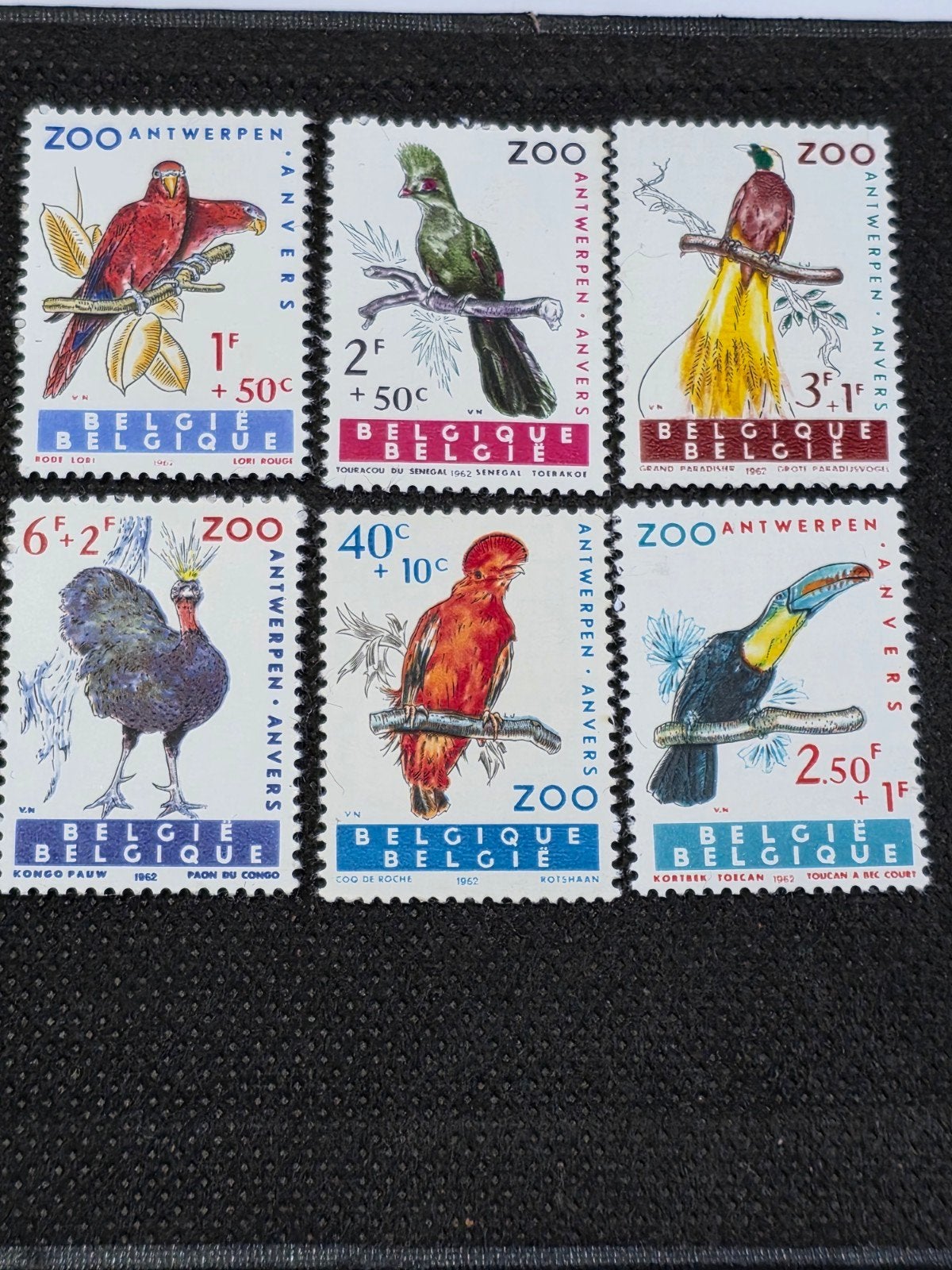 Belgie 1962, Ophalen of Verzenden, Zonder stempel