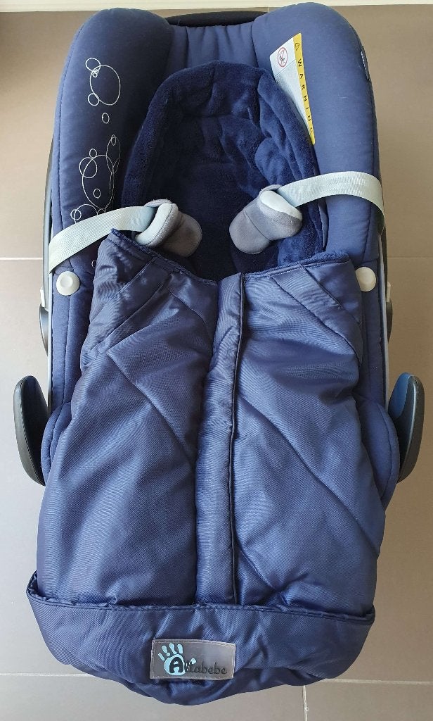 Sac de couchage Altabébé pour Maxi Cosi, Enfants & Bébés, Couvertures, Sacs de couchage & Produits pour emmailloter, Bleu, 75 cm