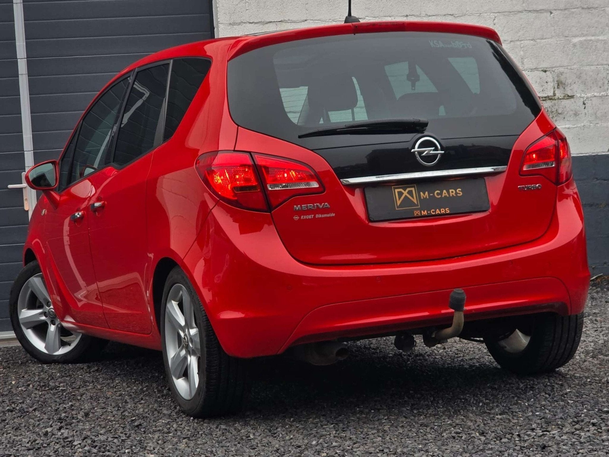 Opel Meriva CLIM * TOIT PANO * ECRAN *, Rouge, Euro 5, Entreprise, 5 portes
