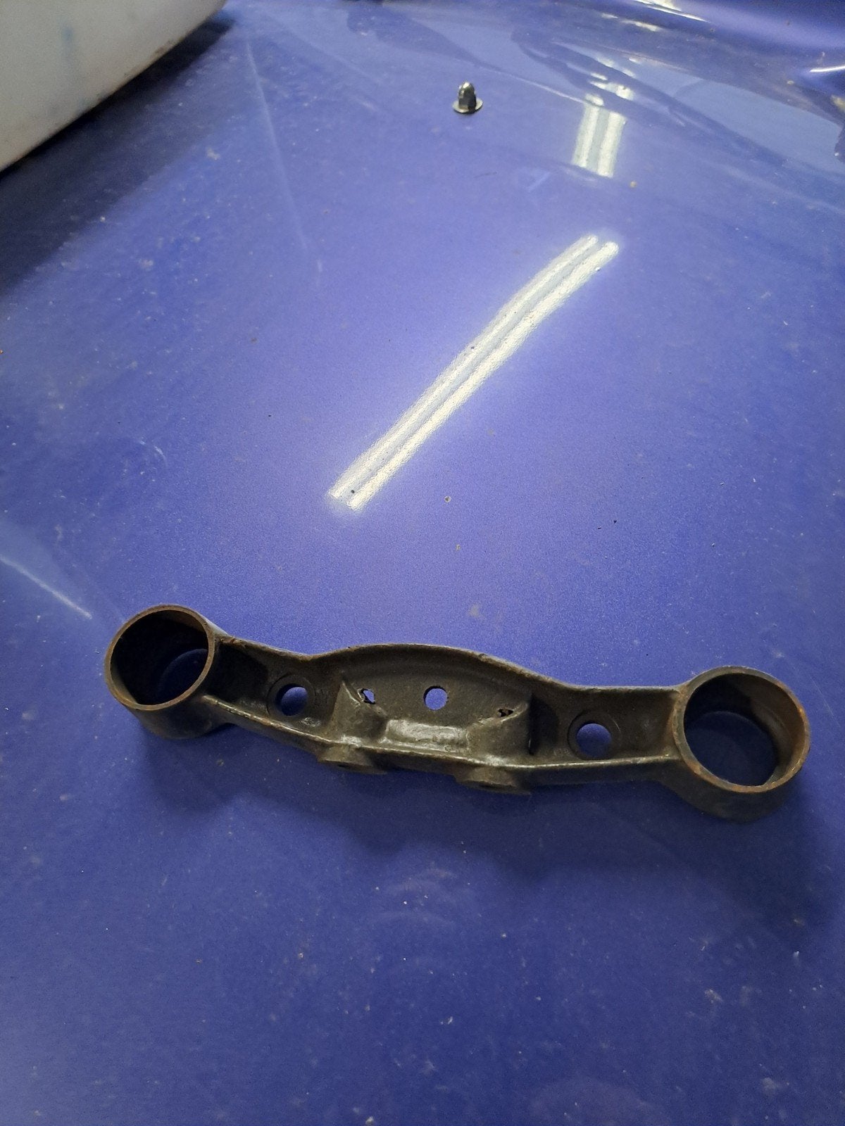 Onderdeel voor bovenop fourche, Ophalen
