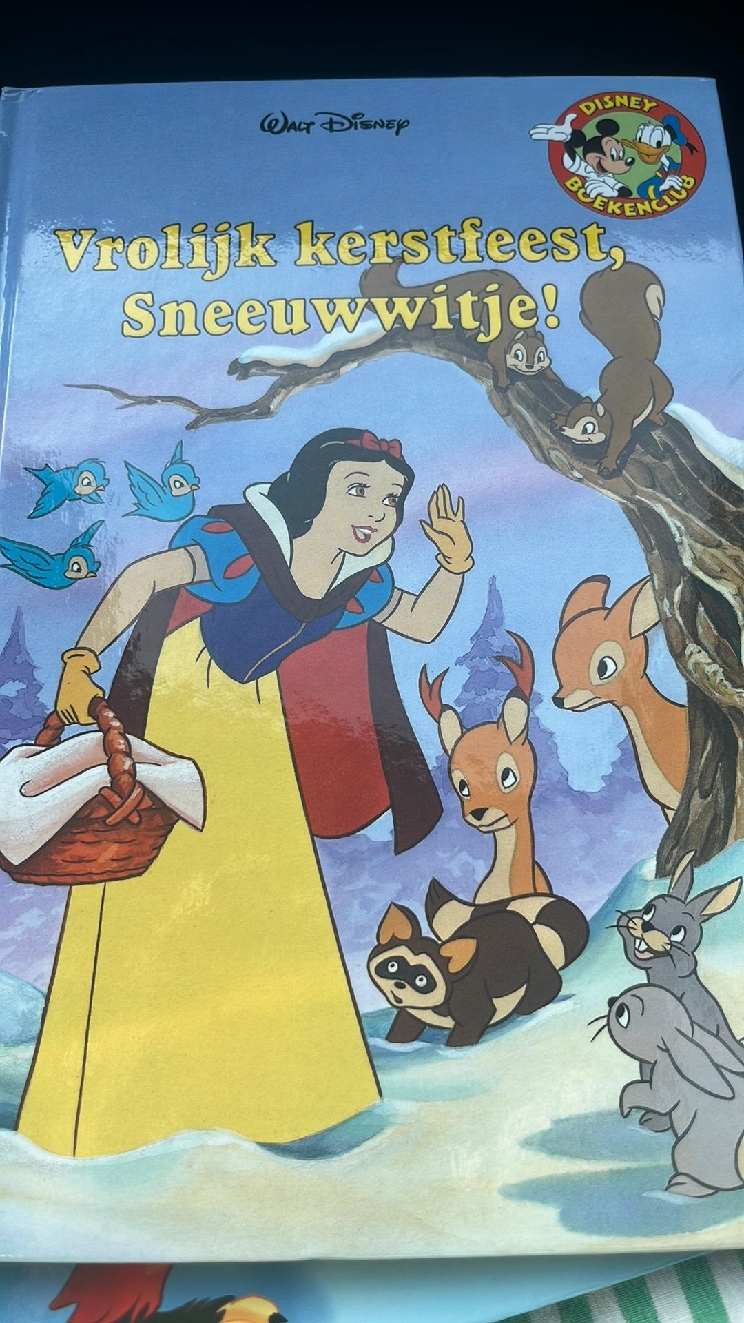 Boekje vrolijk kerstfeest sneeuwwitje, Ophalen, Zo goed als nieuw