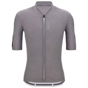 Nieuw wielertruitje Santini - grijs - XL, Fietsen en Brommers, Fietsaccessoires | Fietskleding, Heren, Nieuw, Ophalen of Verzenden