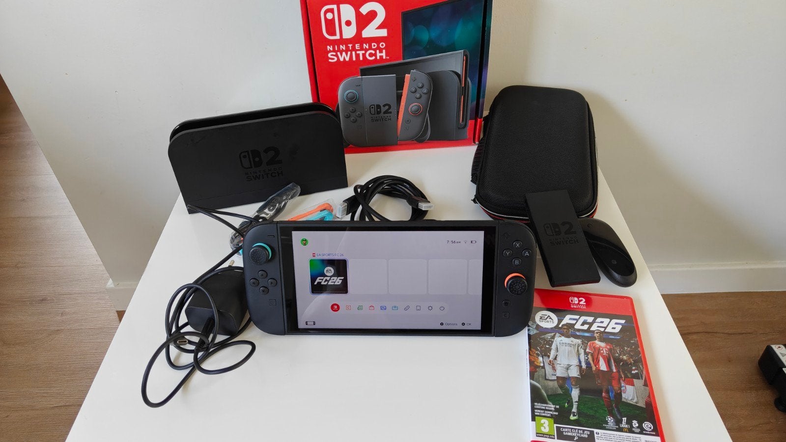 Nintendo switch 2+ fc26 + microSd 256gb, Ophalen