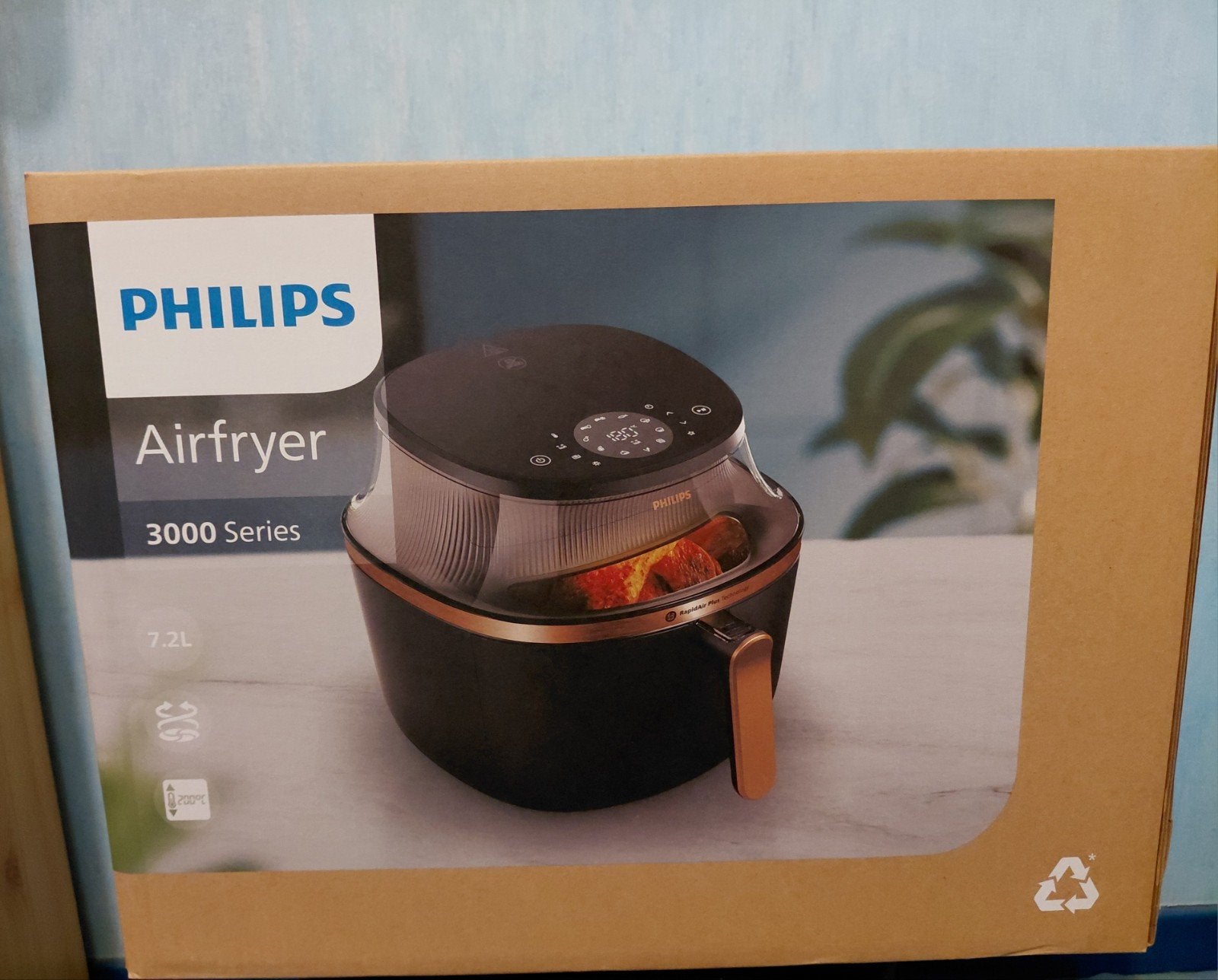 Air fryer Philips 3000 series (Nouveau) 7,2L, Enlèvement, Neuf, Friteuse à air XL