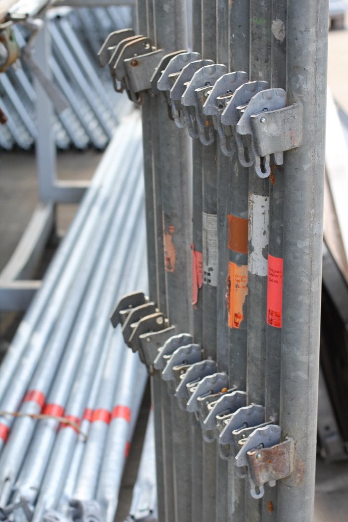Echafaudage cadre Blitz, Bricolage & Construction, Enlèvement, Neuf, Échafaudage de façade, 5 mètres de hauteur ou plus