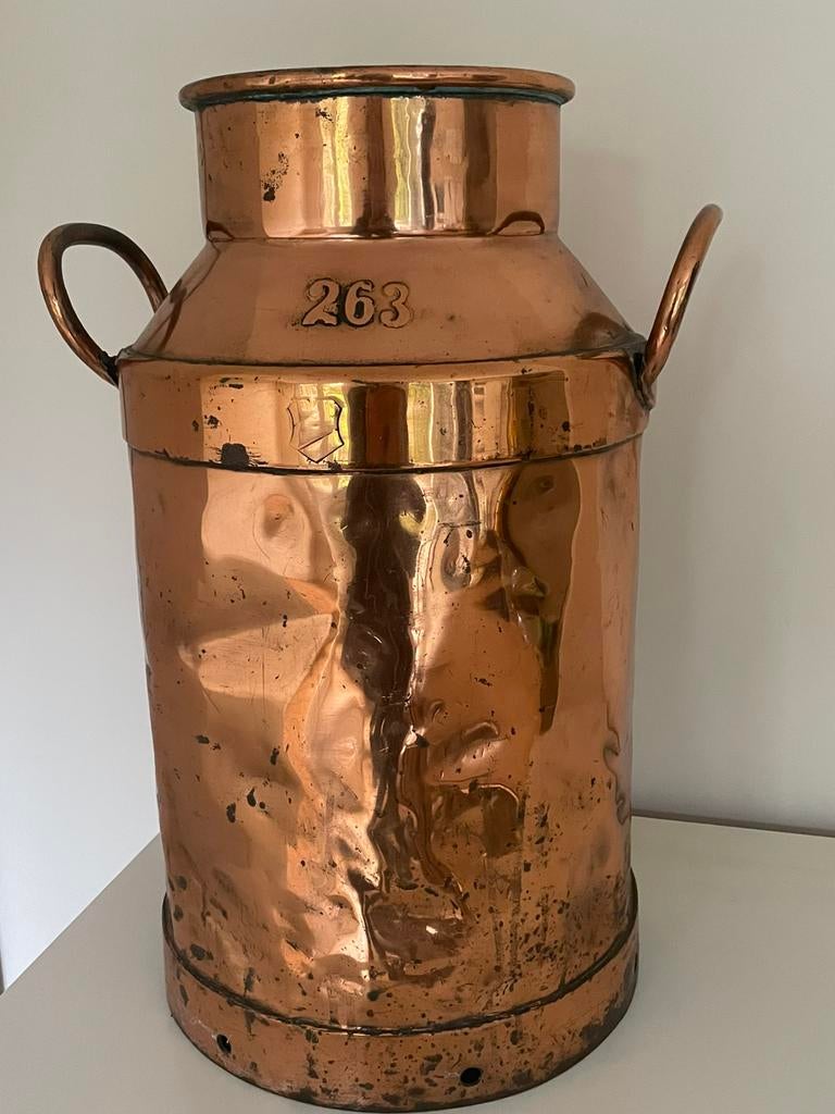 Oude verkooperde melkpot, Antiek en Kunst, Ophalen