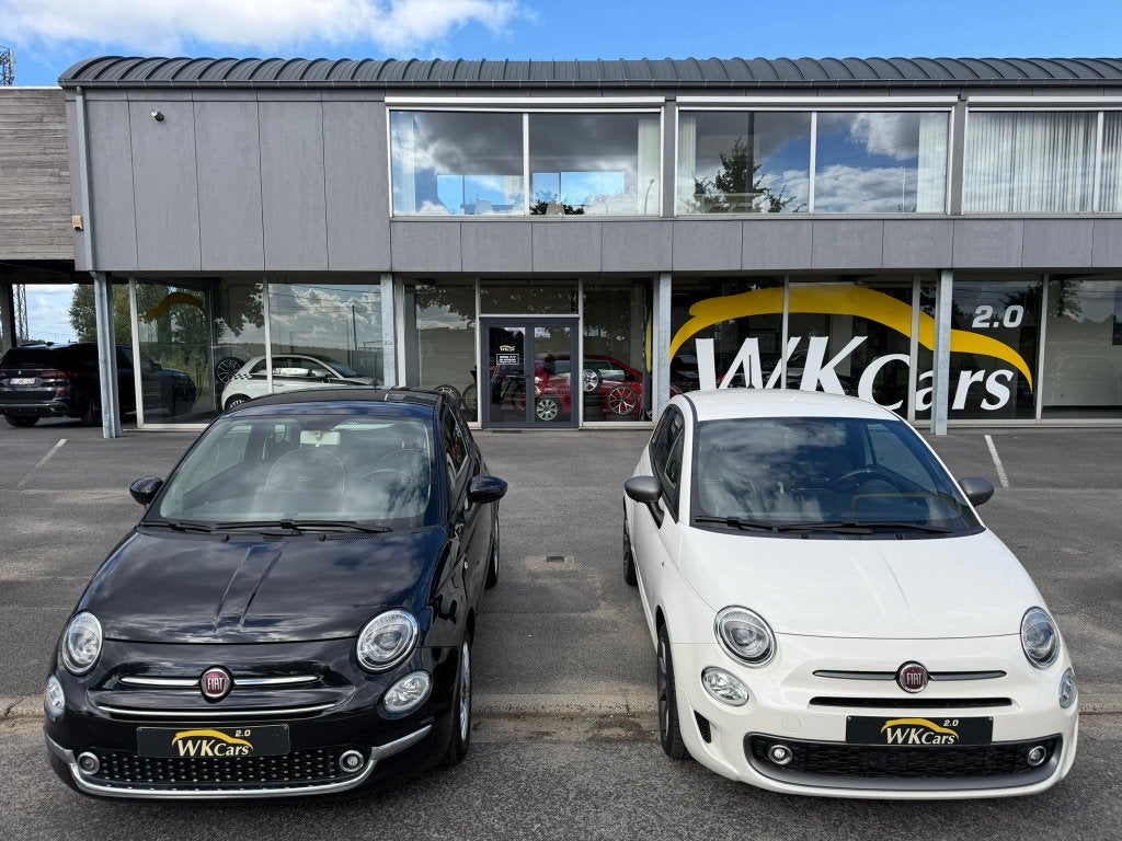 2 stuks op stock van de Fiat 500 face 2 in benzine, Autos, Achat, Euro 6, Entreprise, Boîte manuelle