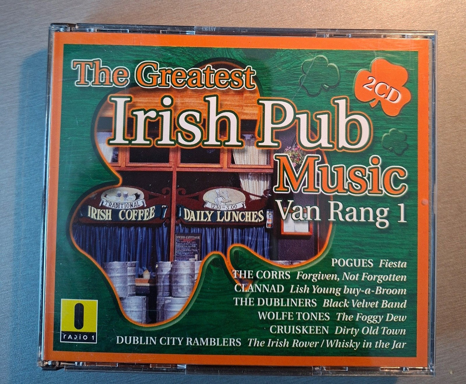 Boîte de 2 CD La meilleure musique de pub irlandaise de rang, Enlèvement ou Envoi