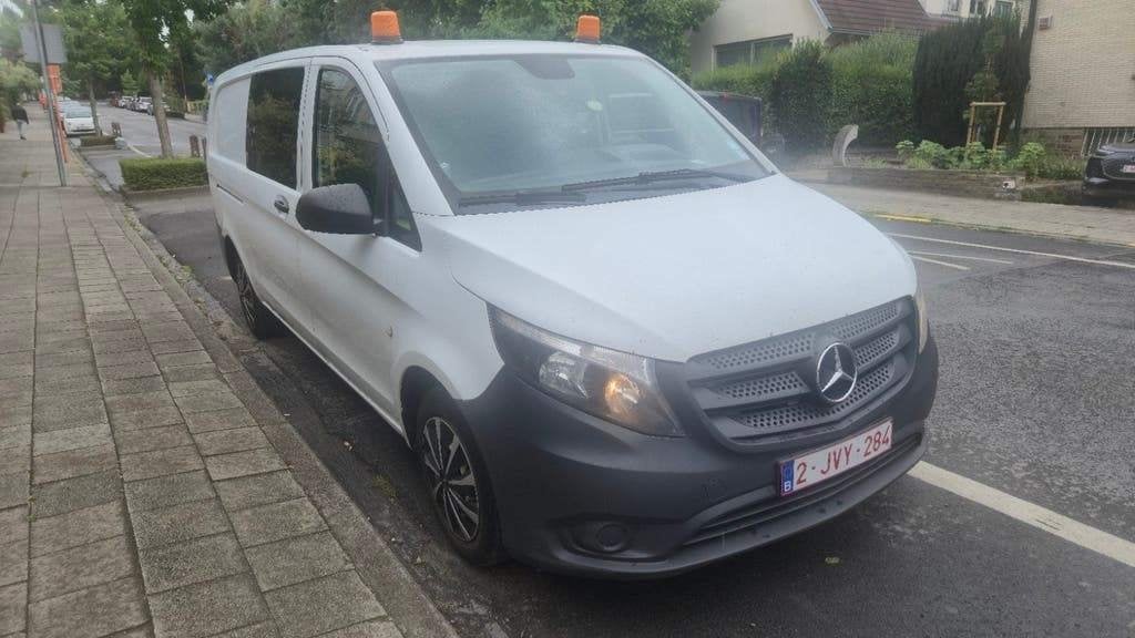 Mercedes vito 2.2/dubbele cabine/lang chassis, Auto's, Euro 6, Bedrijf, Te koop, Vito