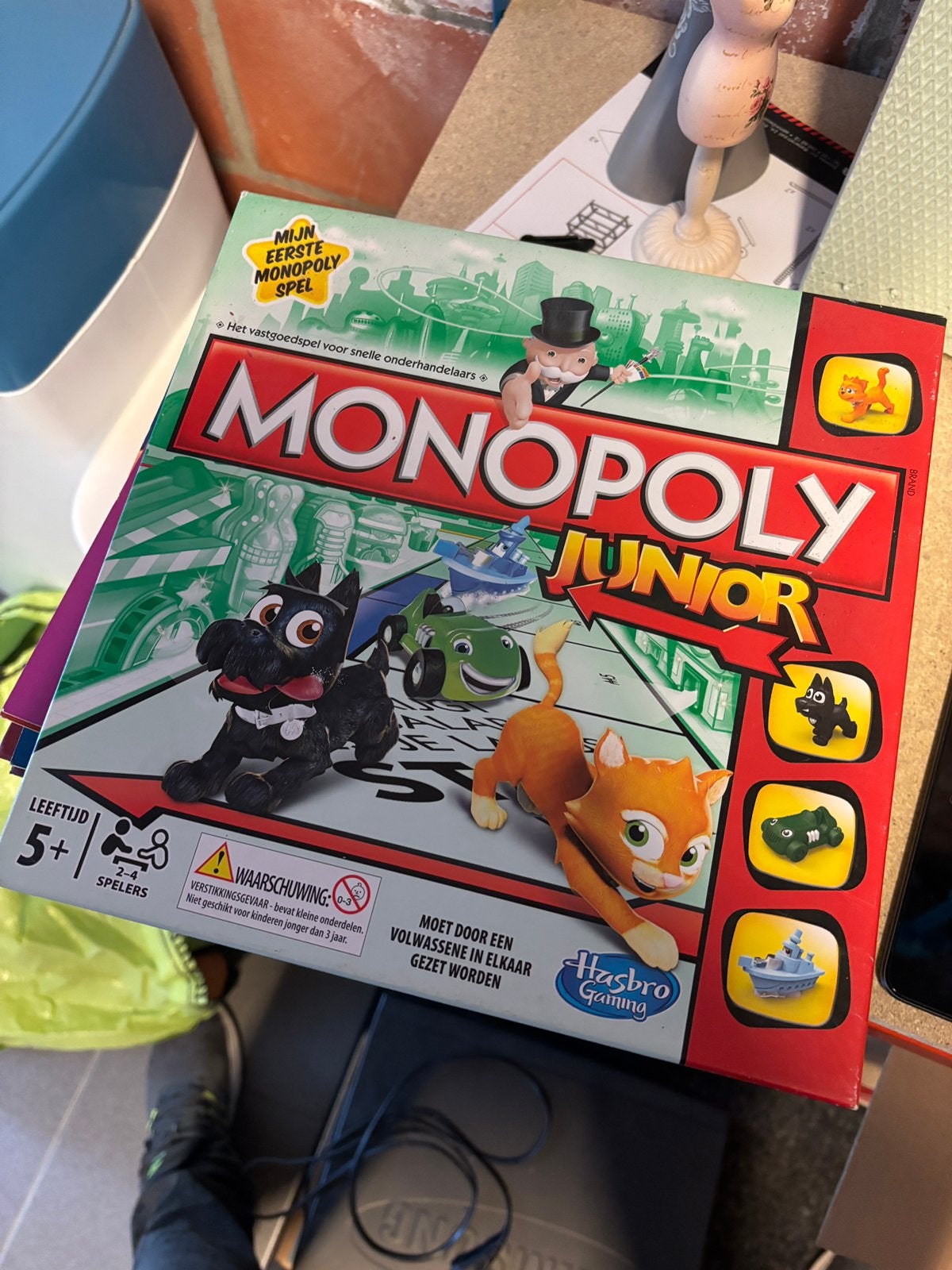 Monopoly junior, Enlèvement ou Envoi, Comme neuf