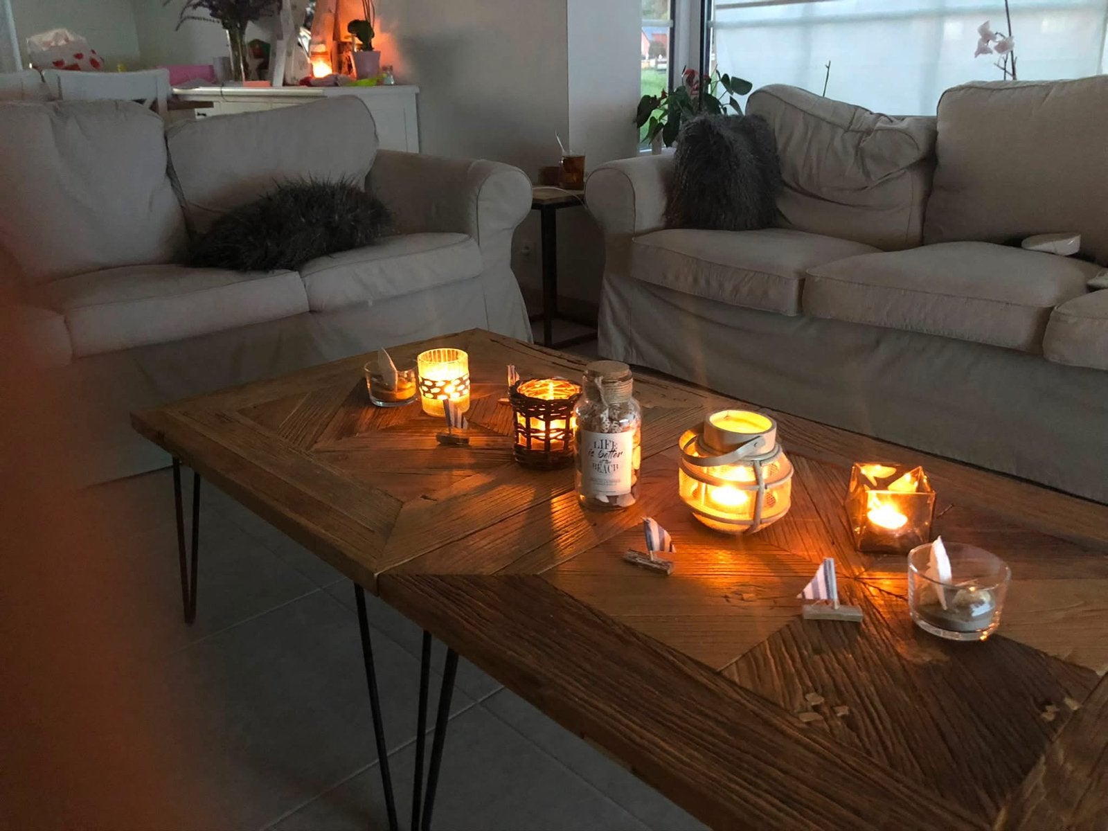 Gratis ophalen 2x zetel IKEA EKTORP, Huis en Inrichting, Ophalen, Gebruikt, Driepersoons, Landelijk