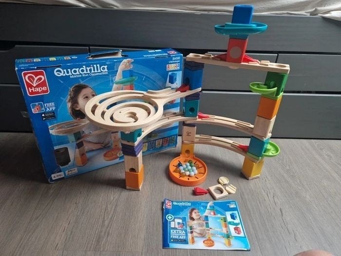 Quadrilla Marble Run Construction Clifhanger van Hape, Ophalen of Verzenden, Gebruikt, Overige typen