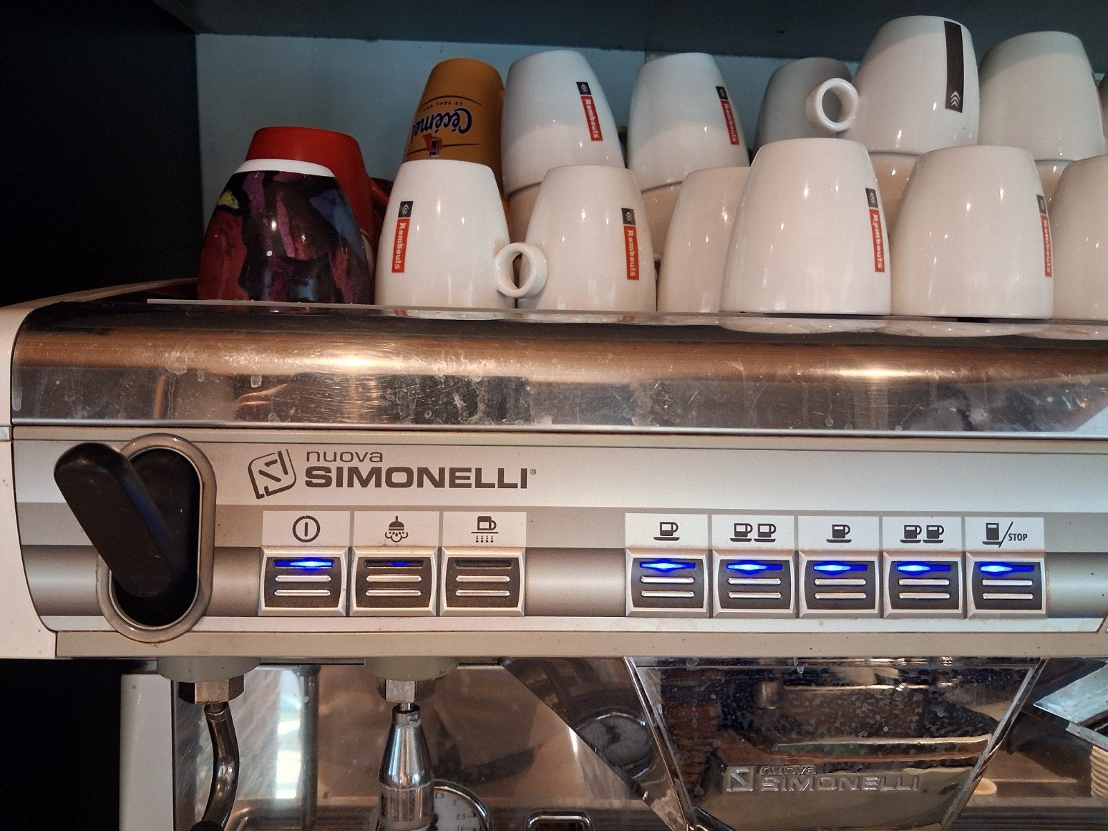 Horeca koffiezet met bonen, Enlèvement, Utilisé