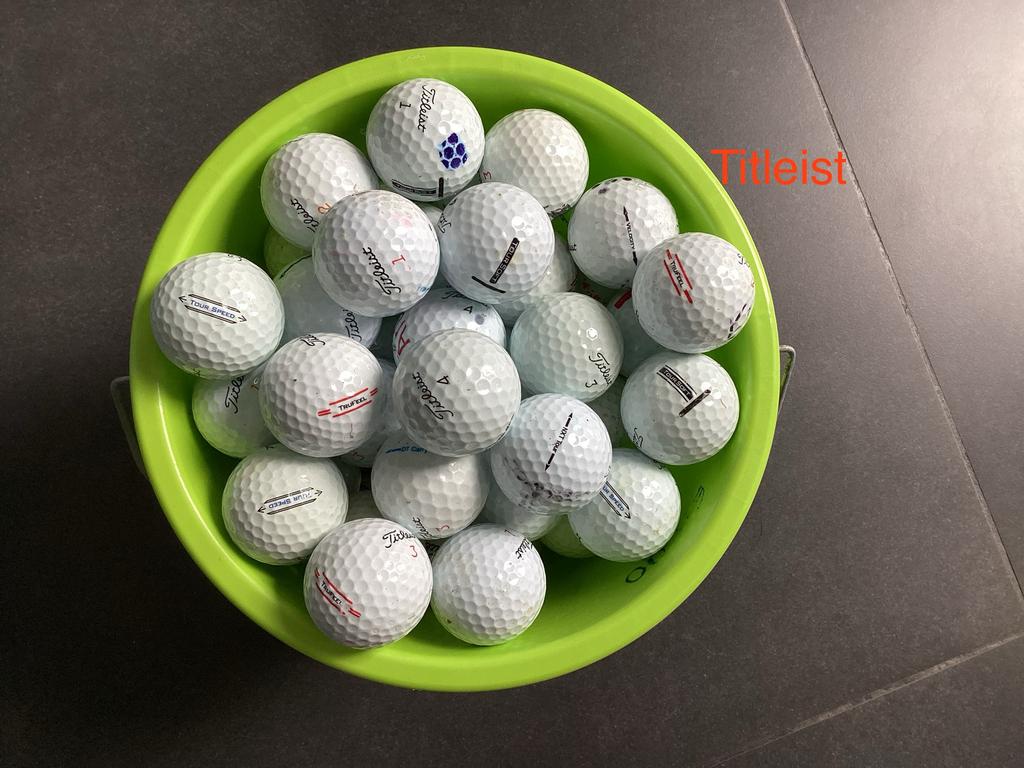 Titleist golfballen set van 100, Ophalen, Zo goed als nieuw, Bal(len)