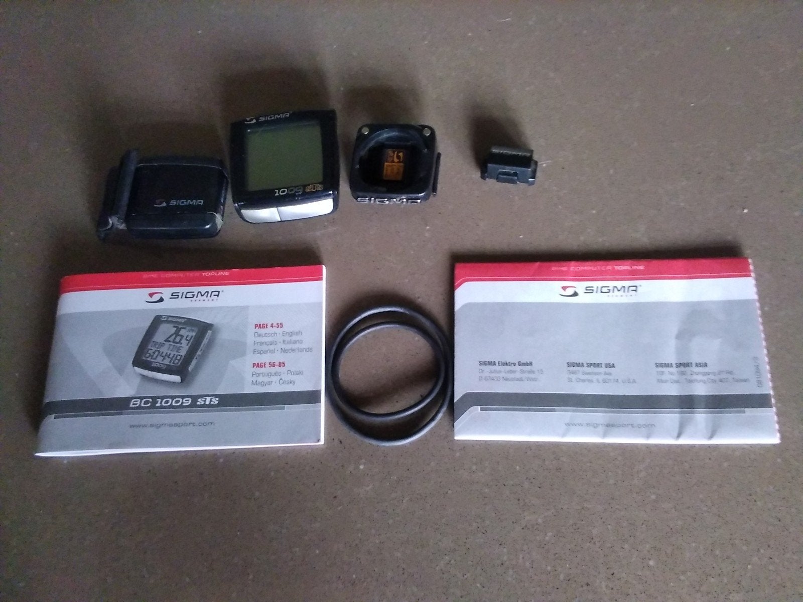 COMPTEUR DE VÉLO SIGMA BC 1009, Vélos & Vélomoteurs, Enlèvement, Capteur de vitesse